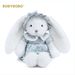 White Dressing Toffee Rabbit Doll Children Hug Comfort Plush Toy Girlfriend Birthday Gift_voghion.com