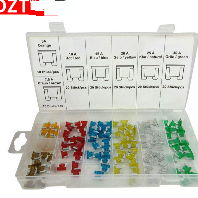 Juego de 120 herramientas para mejorar el hogar, con insertos de fusibles medianos ultra pequeños para coche._voghion.com