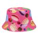 Børnemode udenrigshandel børns fiskerhat macaron frugtprint basinhat forår og sommer drenge og piger stor skygge solhat parasol_voghion.com