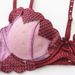 Damen Dessous Sexy Unterwäsche Dünne Neckholder Love Mesh Bestickte Unterwäsche Kleine Brust Große Push-Up-BH-Set_voghion.com