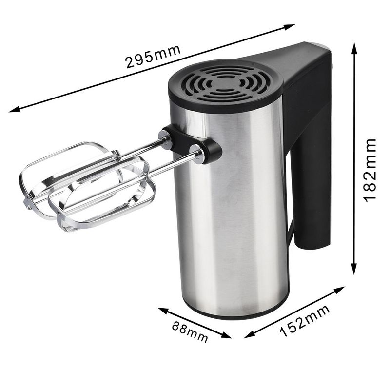 European Standard Household Handheld Electric With 5-speed Regulation, High-power Egg Beater And Cream Mixer_voghion.com