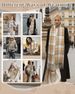 Sciarpa lunga scozzese da donna YSense, spessa, oversize, calda, invernale, autunnale, grande, sciarpa scozzese, scialle avvolgente, regalo per donna_voghion.com