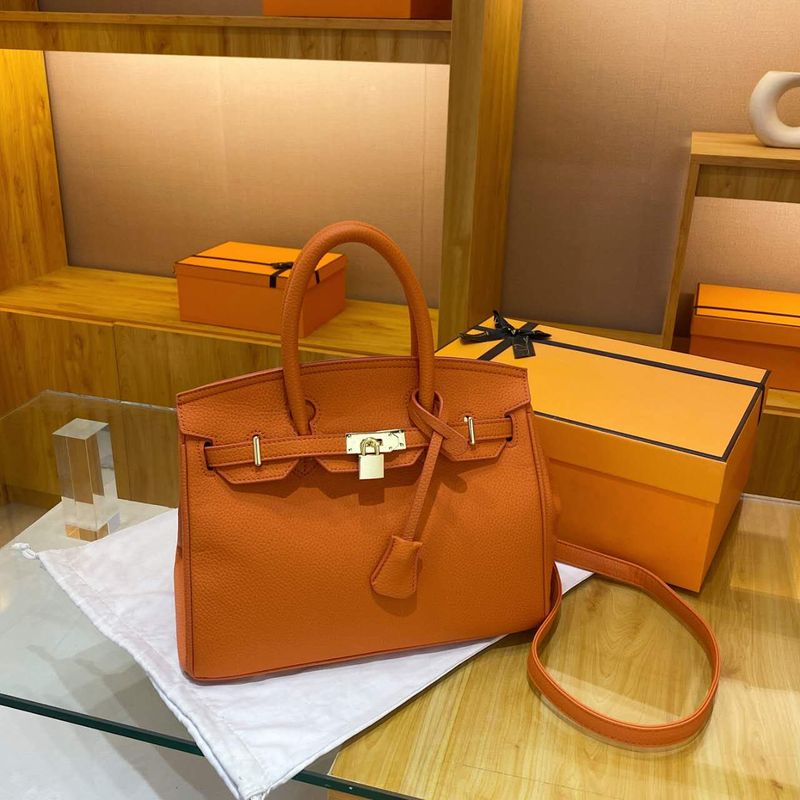 Täsch H 2024 Nei Handgenäht Wachsfaden Portable Birkin Täsch Fra_voghion.com