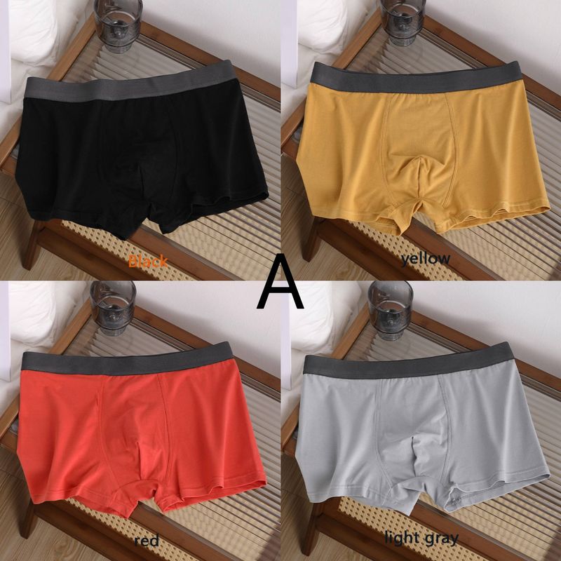 4 STK højkvalitets boxershorts til mænd sommer L-4XL_voghion.com