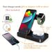 Caricabatterie wireless verticale pieghevole quattro in uno da 15 W, adatto per telefoni cellulari, orologi, cuffie, stazione di ricarica rapida_voghion.com