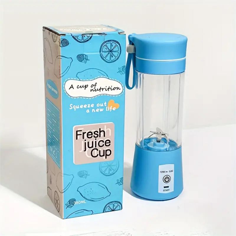 400ml Smoothies Mixer Machine With 6 Blades Mini Electric Juicer Multifunctional Vegetable Juicer Blender For Home Office Travel_voghion.com