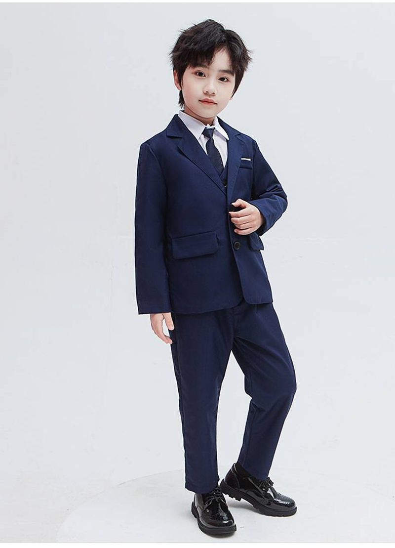 Children's Suits, Autumn New Styles For Middle And Large Boys, Foreign Trade Suits, Vests, Shirts, Three Or Four Piece Suits, British Style Suits_voghion.com