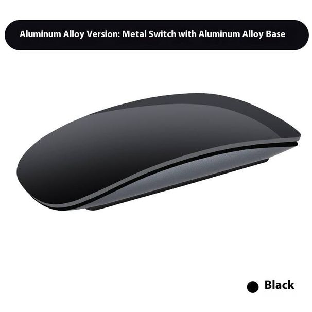 Souris tactile sans fil Bluetooth fine pour ordinateur portable, PC, iPad, 1600 DPI, clic silencieux, rechargeable, mémoire pour 3 appareils_voghion.com