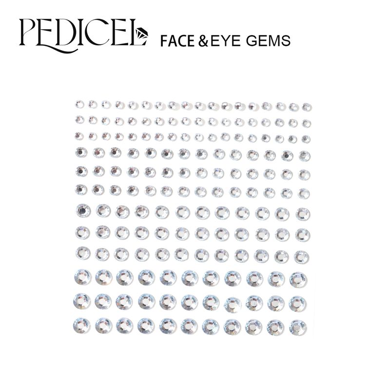 Halloween Edm Electronic Music Festival Face Stickers Eyebrow Stickers Diamond Resin Diamond Carnival Diamond Stickers Masquerade Face Decoration_voghion.com