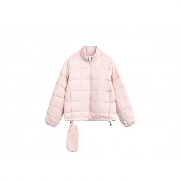 Packable 90% White Duck 25 New Versatile Unisex Casual Couple Stand Collar Lightweight Down Jacket_voghion.com