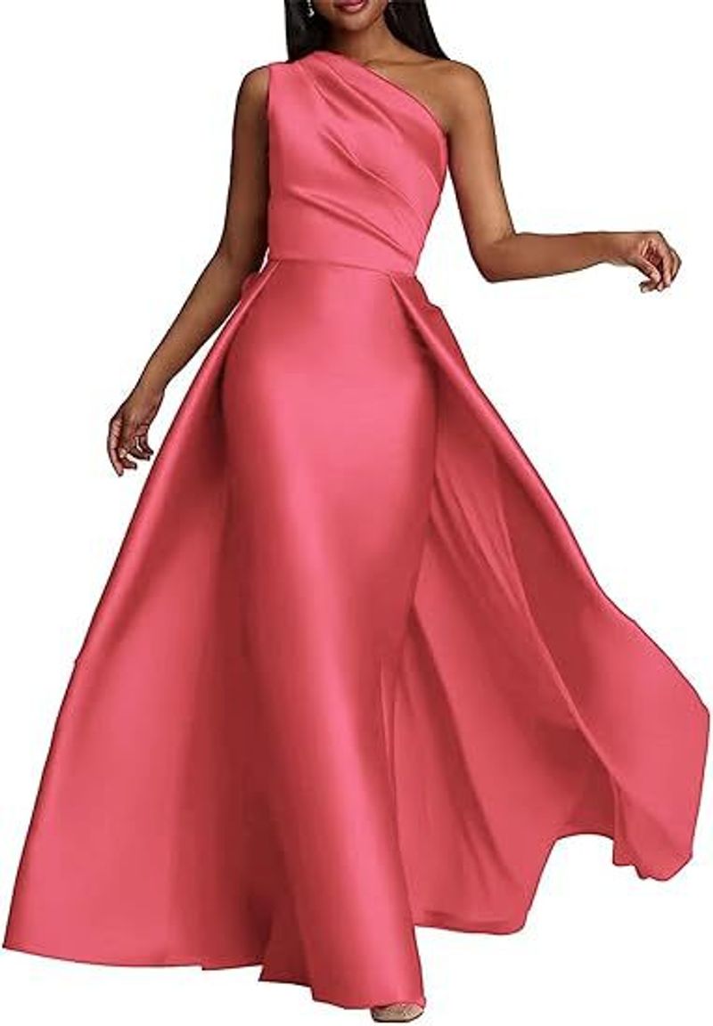 Vêtements pour femmes Été Nouvelle ligne A Longue Robe de soirée Robe de soirée Jupe Multicolore_voghion.com