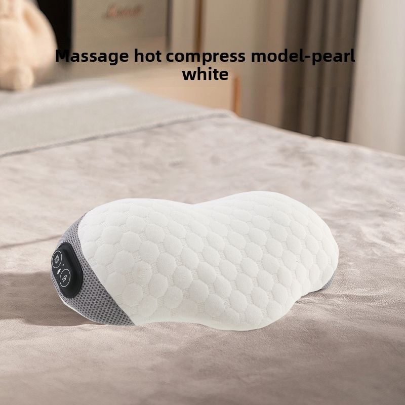 Cervical For Sleeping, Special Support Massage, Spine Sleep Aid, Heating, Non-Repair Traction Cylindrical Neck Pillow_voghion.com