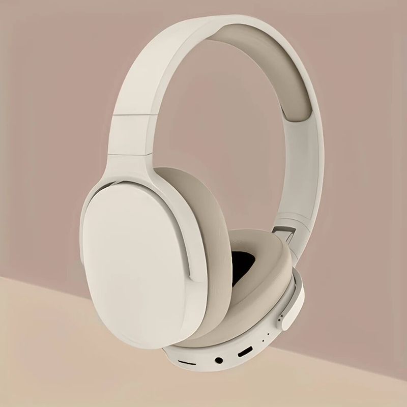 Ακουστικά Bluetooth P2961 Στερεοφωνικά ακουστικά HiFi με ασύρματο αθλητικό ακουστικό Tf/Aux με μικρόφωνο_voghion.com