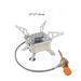 Outdoor Cookware Camping Mini Small Portable Folding Stove Square Picnic Butane_voghion.com