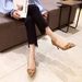 MTX 191-12020 Autumn New Wedding Korean Style Thin Shallow Mouth High Heel Women Pointed Rubber Single Shoes_voghion.com