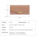 Women's Long Wallet, High-grade PU Leather Large Tri-fold Stone Envelope Clutch Wallet With 10 Card Slots And Multiple Colors Available_voghion.com