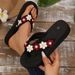 Women's Shoes In Summer Indoor Beach Outdoor Wear Stepping Shit Feeling Bohemian Style Flip Flops_voghion.com