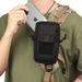 Multifunctional Portable Military Fan Molle First Aid Kit Tactical Camping Mountaineering Mobile Phone Bag_voghion.com