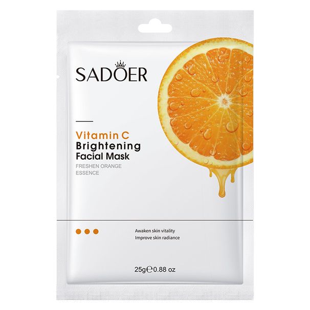 Full English Vitamin C 25g SADOER Hydrating Moisturizing VC Mask Sheet Live Broadcast_voghion.com