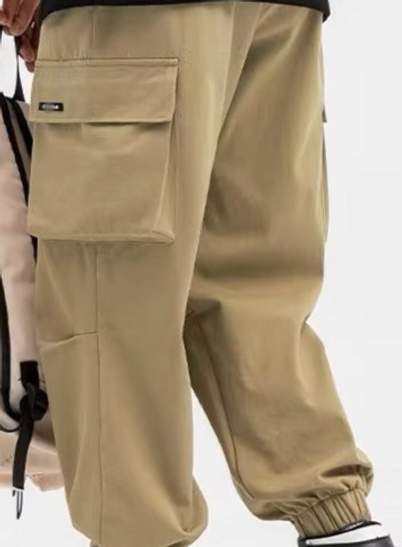 Vêtements pour hommes Été Mince Hommes Tendance Marque Lâche Cravate Pantalons De Travail Adolescents Beau Pantalon_voghion.com