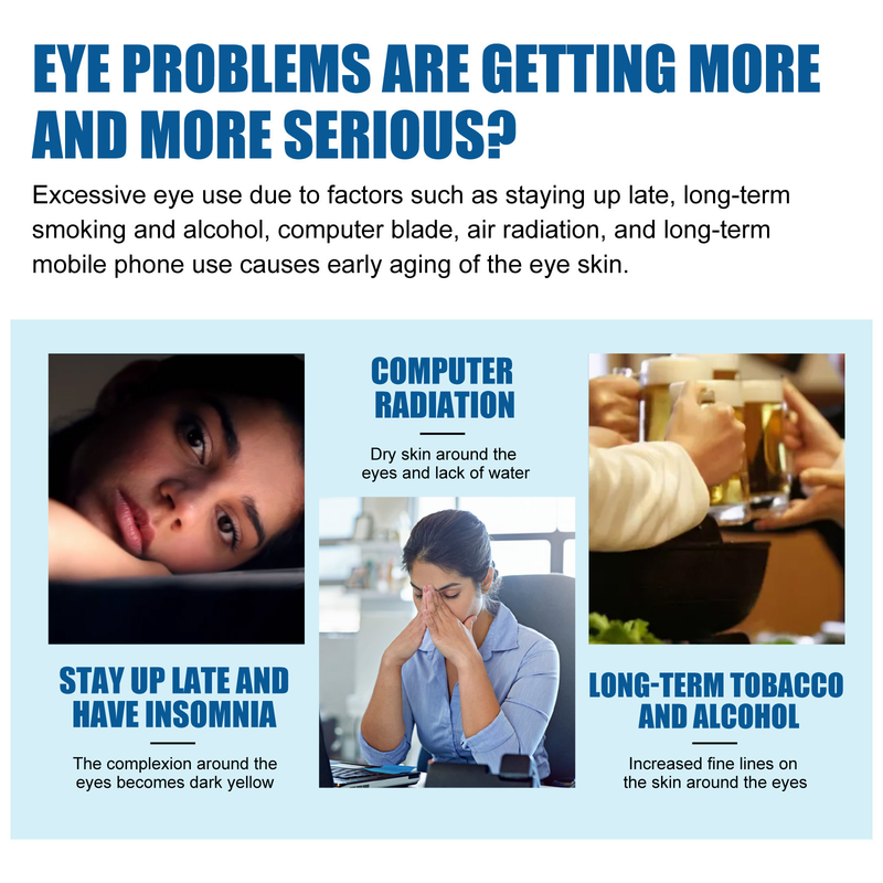 Eye Beautiful Collagen Mask Moisturizes, Moisturizes, Fades Fine Lines, Black Eyecircles, Lifts, Firms, and Crystal Ey circles,_voghion.com