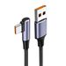 90-Grad-Datenleitung rechtwinkliges PD 100W Schnellladekabel USB C auf USB Typ C_voghion.com