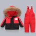 Premium Baby & Toddler Winter Snowsuit Set – Insulated Hooded Jacket & Detachable Pants (90% White Duck Down, UPF50+, Unisex 1-3Yrs, EU/US Style)_voghion.com