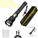XHP70 High Brightness Aluminum Alloy Zoom Emergency Rechargeable Outdoor Camping COB Flashlight XHP90_voghion.com