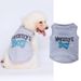 Spring Summer Pet Clothes Mommy And Son Printed Teddy Poodle Puppy Vest_voghion.com