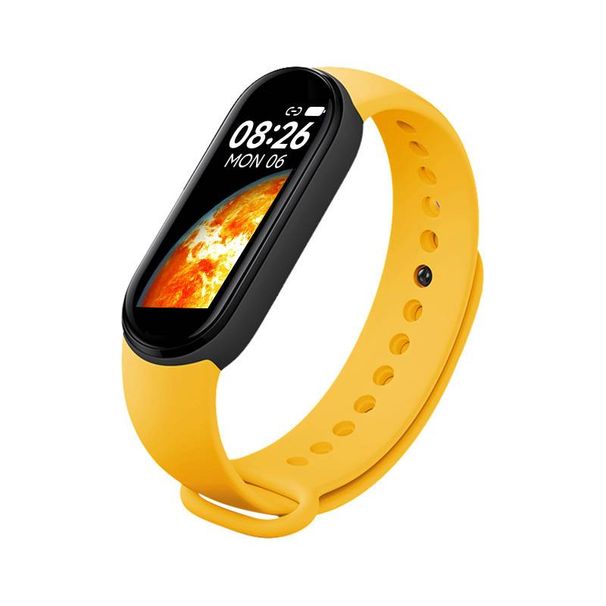 Bracelet intelligent M7 Oxymètre de fréquence cardiaque Exercice de pas Informations sur les appels Rappel Bluetooth Montre intelligente_voghion.com