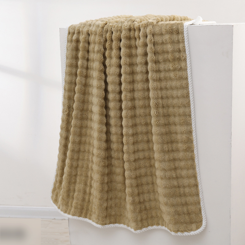 Fleece boblebadehåndkle mykt og absorberende_voghion.com