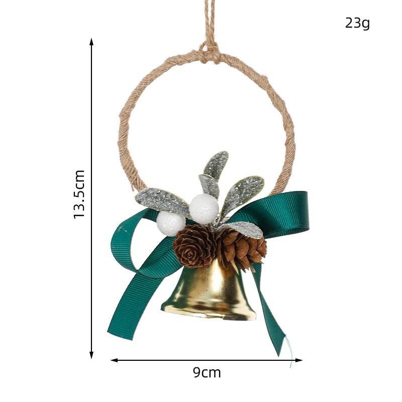 Kerstversieringsaccessoires, raamdecoraties, kransen, kerstklokken, deurhangers, kerstversiering_voghion.com