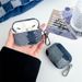 Étui pour écouteurs Bluetooth AirPods 4 à motif denim, coque de protection Apple 1re/2e génération, design antichoc Pro2 3e génération_voghion.com