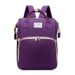 Mommy Bag New Portable Folding Bed Mother And Baby Backpack Large Capacity Multifunctional Backpack Mommy Bag_voghion.com