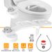 Ugelli meccanici elettrici per acqua fredda e fresca, attacco per WC femminile per lavaggio, bidet con spruzzatore per sedile ad acqua doppio._voghion.com