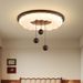 Ceiling Walnut Wood Mid-French Cream Style Creative Master Bedroom Children's Room Lamp_voghion.com