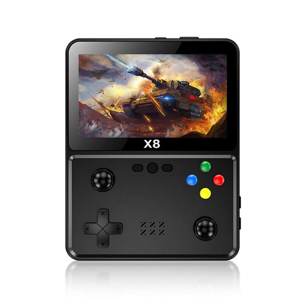 Console de jeu portable rétro 8 Go intégrée, 2 000 jeux inclus_voghion.com