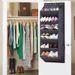 Door Storage Hanging Bag Wall Mounted Shoe Bag Bedroom Multi Layer Sundries Sorting Non Woven Fabric Collection Hanging Bag_voghion.com