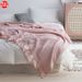 Pure Cotton Waffle Thick Blanket Towel Blanket Nap Blanket Student Office Sofa Blanket Cover Blanket_voghion.com