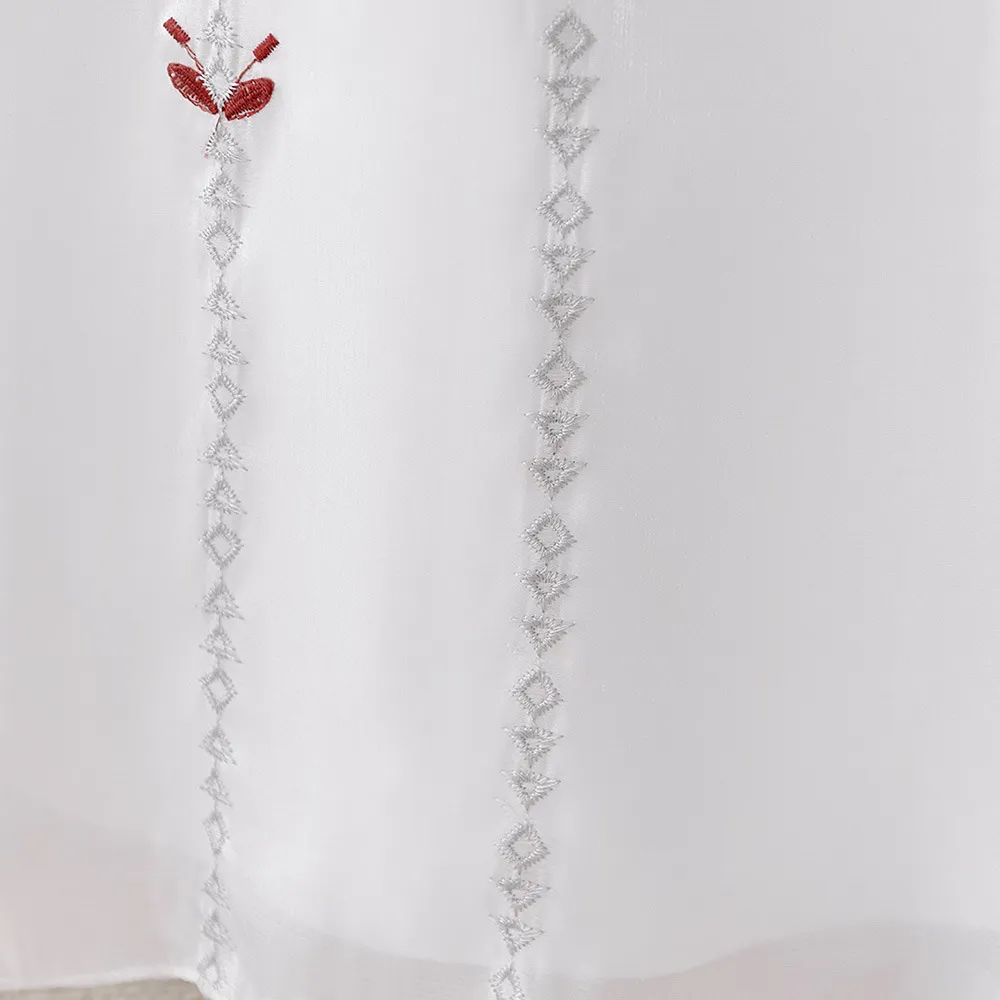 Mother & Kids New children's dress long sleeves floor length dress forged cloth embroidery girls dress fashion evening dress_voghion.com