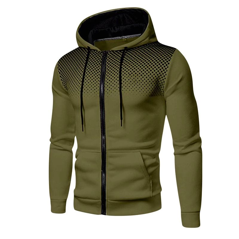 Fall/Winter 2024 New Fashion Casual Cardigan Hoodie Youth Men's Coat Straight_voghion.com