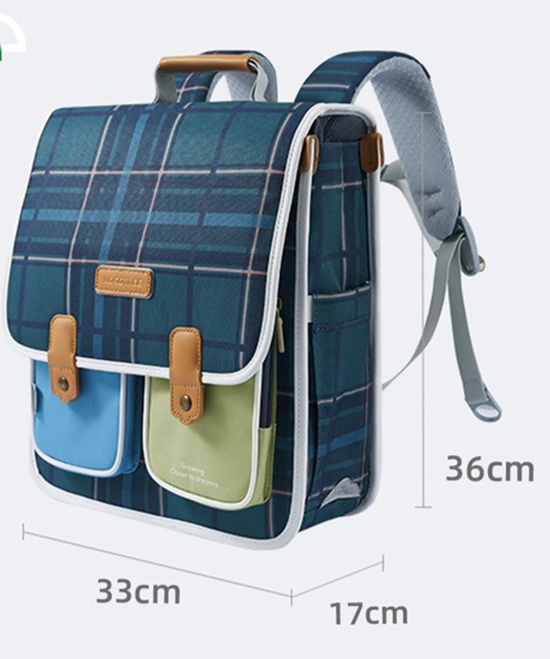 Mochila escolar primaria KK tree 2024 nueva mochila escolar para niños y niñas de los grados 1, 2, 3 a 6 para reducir la carga y proteger la columna vertebral, ultraligera_voghion.com