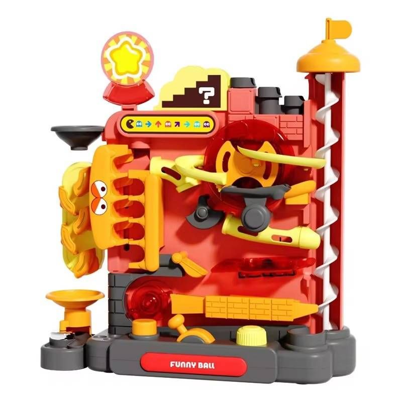 Children's Engineering Maze Adventure Puzzle Toy – Brain-Training Marble Game With Handheld Maze Challenge_voghion.com