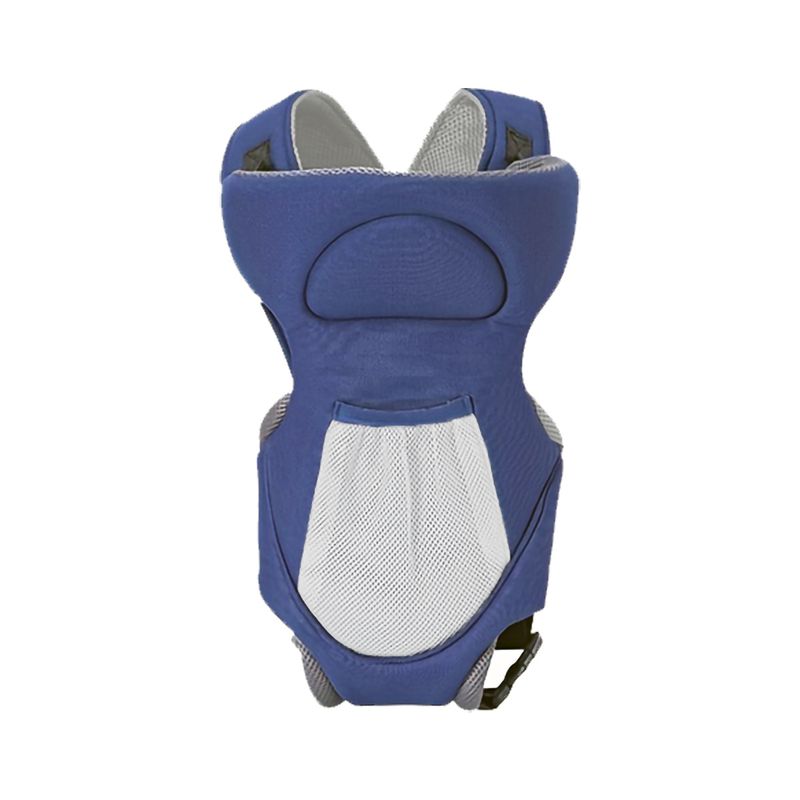 Mother & Kids Cybee Baby Carrier With Waist Stool, Large Breathable Pockets, Ergonomic Design For 0-3 Years, Max 20kg, Red/Blue (Color Options)​_voghion.com