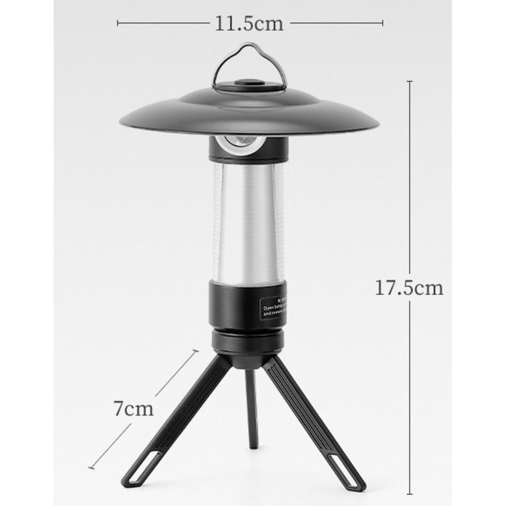 Lampe de camping multifonctionnelle d'extérieur, lampe de poche d'urgence, batterie ultra-longue durée_voghion.com