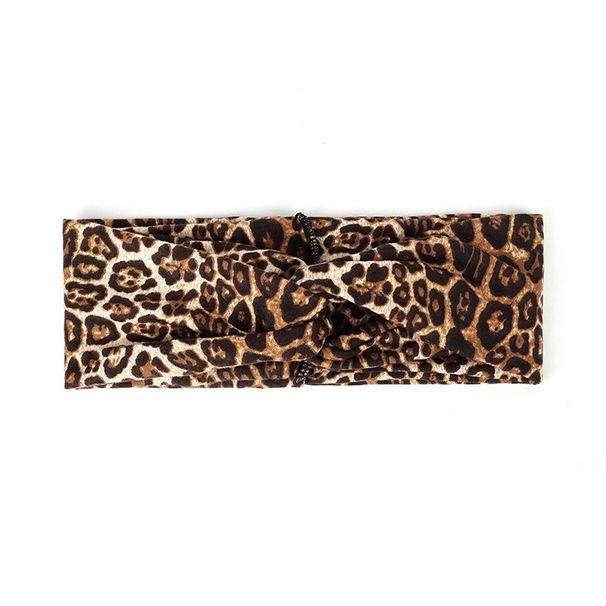 Stampa leopardata primaverile, estiva e autunnale, fasce elastiche incrociate, fasce per yoga a tesa larga, foulard_voghion.com