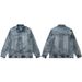 Men's Clothing American style washed old denim jacket for men 2023 autumn and winter new street fashion retro cool loose shirt_voghion.com