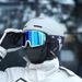 Erkekler ve Kadınlar İçin Profesyonel Kış Kayakçılığı Rüzgar Geçirmez Çift Buğu Önleyici Kar Giyilebilir Reçeteli Snowboard Gözlüğü_voghion.com