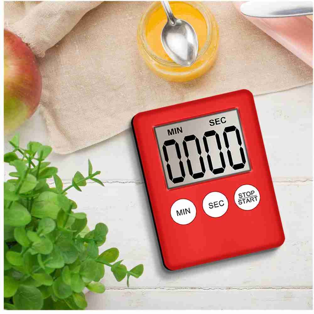 Orologio magnetico con timer da cucina con schermo digitale LCD super sottile, cronometro per dormire, temporizzatori, strumenti_voghion.com