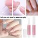 Nail glue gel for false tip nail art decoration adhesive tool false French tip adhesive gel quick extension st_voghion.com